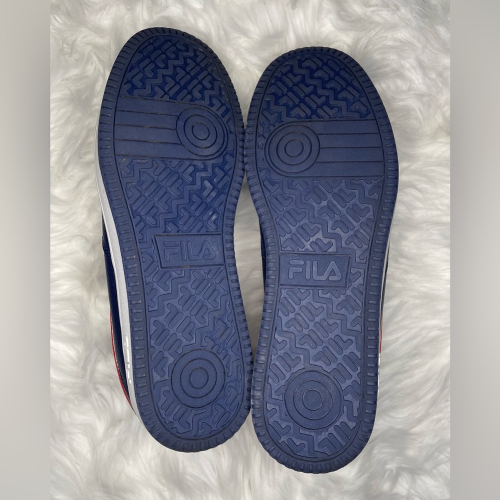 Fila Navy and Red Women's Sneakers - Picture 6 of 6